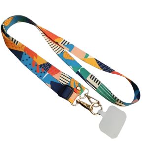Universal Λουράκι Λαιμού για Smartphone Neck Strap With Hook For Smartphone Multicolor