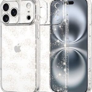 Techsuit iPhone 17 Pro SparkleSkin Θήκη Σιλικόνης TPU - Διάφανη