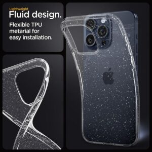 Techsuit iPhone 17 Pro SparkleSkin Θήκη Σιλικόνης TPU - Διάφανη