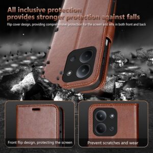 AZNS Xiaomi Redmi 15C 4G / Poco C85 Sheepskin Texture Θήκη Βιβλίο - Black