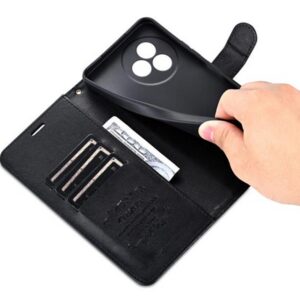 AZNS Xiaomi Redmi 15C 4G / Poco C85 Sheepskin Texture Θήκη Βιβλίο - Black