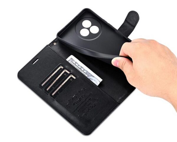 AZNS Xiaomi Redmi 15C 4G / Poco C85 Sheepskin Texture Θήκη Βιβλίο - Black