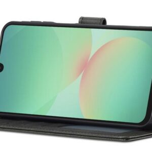 LC.IMEEKE Samsung Galaxy A26 5G / A17 4G / 5G Calf Texture Θήκη Βιβλίο - Black