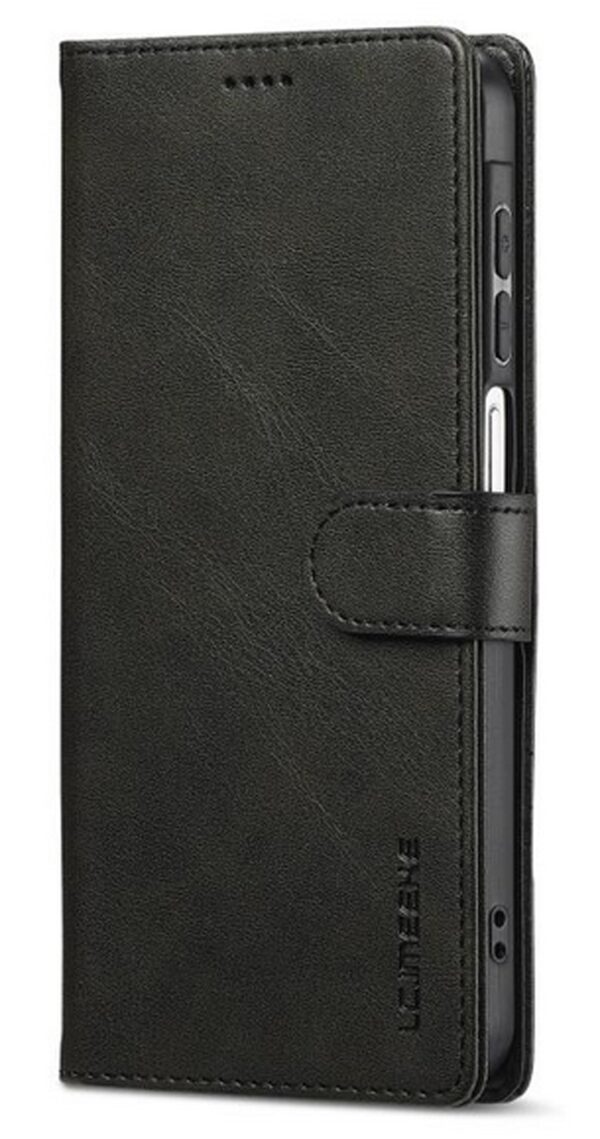 LC.IMEEKE Samsung Galaxy A26 5G / A17 4G / 5G Calf Texture Θήκη Βιβλίο - Black