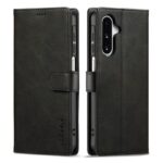 LC.IMEEKE Samsung Galaxy A26 5G / A17 4G / 5G Calf Texture Θήκη Βιβλίο - Black