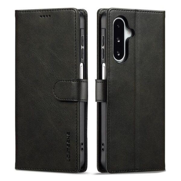 LC.IMEEKE Samsung Galaxy A26 5G / A17 4G / 5G Calf Texture Θήκη Βιβλίο - Black
