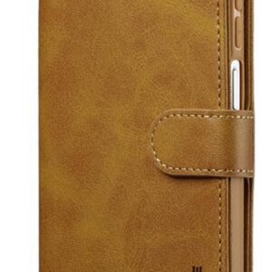 LC.IMEEKESamsung Galaxy A26 5G / A17 4G / 5G Calf Texture Θήκη Βιβλίο - Light Brown