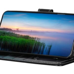 Tel1 Xiaomi Redmi 15C 5G / 4G / Poco C85 Retro Crazy Horse Θήκη Βιβλίο - Black