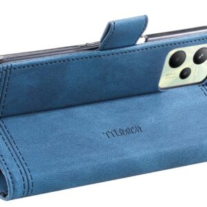 Tel1 Samsung Galaxy A26 5G / A17 4G / 5G Stitching Patch Θήκη Βιβλίο - Blue