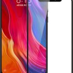 Xiaomi Redmi 8 Προστασία Οθόνης με Μαύρο Περίγραμμα Full Face Tempered Glass