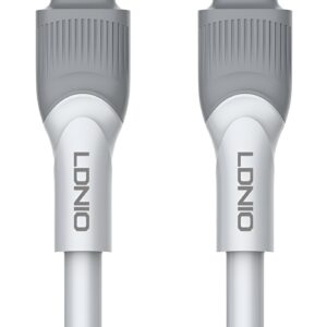 LDNIO USB-C to Lightning PD 30W 2m Λευκό (LC602i)