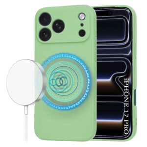 Techsuit iPhone 17 Pro MagSafe Softflex Θήκη Σιλικόνης - Green