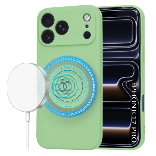 Techsuit iPhone 17 Pro MagSafe Softflex Θήκη Σιλικόνης - Green