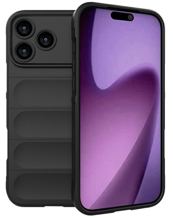 Techsuit iPhone 17 Pro Magic Shield Θήκη Σιλικόνης - Black