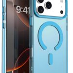 Techsuit iPhone 17 Pro CandyCase MagSafe Θήκη με Πλαίσιο Σιλικόνης - Blue
