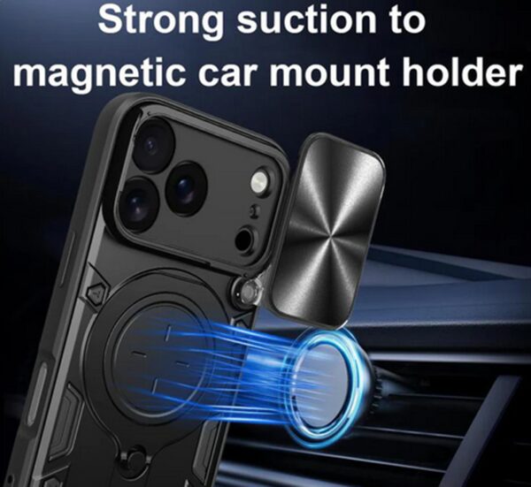 Techsuit iPhone 17 Pro CamGuard Pro Θήκη Σκληρή - Black