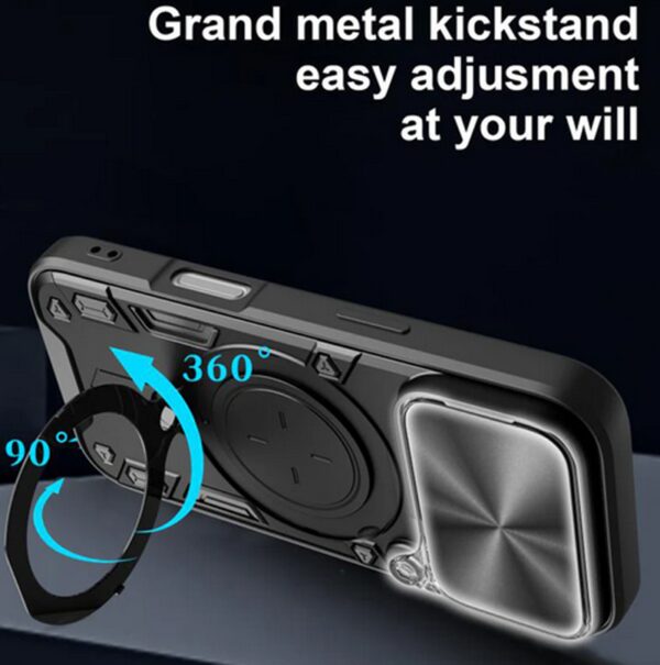 Techsuit iPhone 17 Pro CamGuard Pro Θήκη Σκληρή - Black