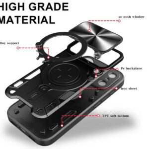 Techsuit iPhone 17 Pro CamGuard Pro Θήκη Σκληρή - Black