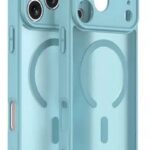 Techsuit iPhone 17 Pro MagSafe HaloFrost II Θήκη Σκληρή - Mint Green