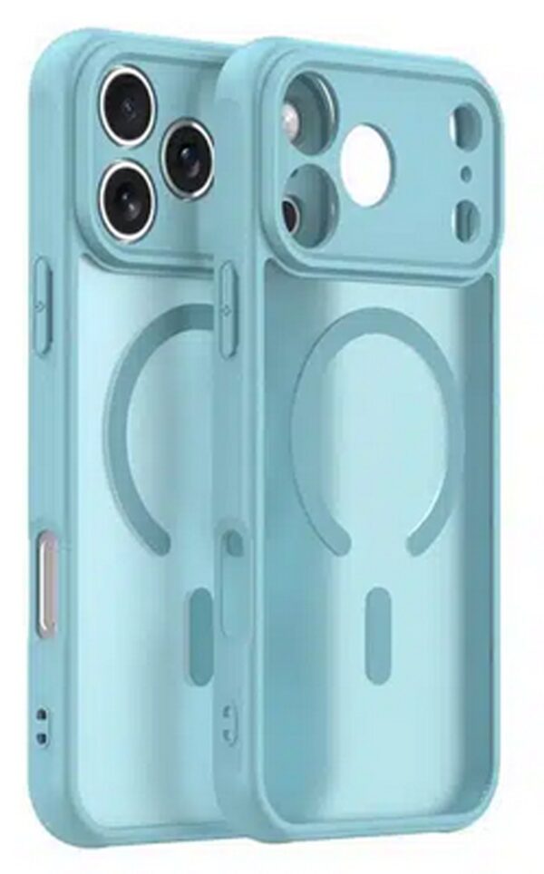 Techsuit iPhone 17 Pro MagSafe HaloFrost II Θήκη Σκληρή - Mint Green