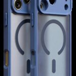 Techsuit iPhone 17 Pro MagSafe HaloFrost II Θήκη Σκληρή Φιμέ - Sky Blue