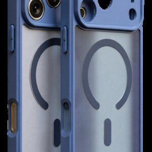 Techsuit iPhone 17 Pro MagSafe HaloFrost II Θήκη Σκληρή Φιμέ - Sky Blue