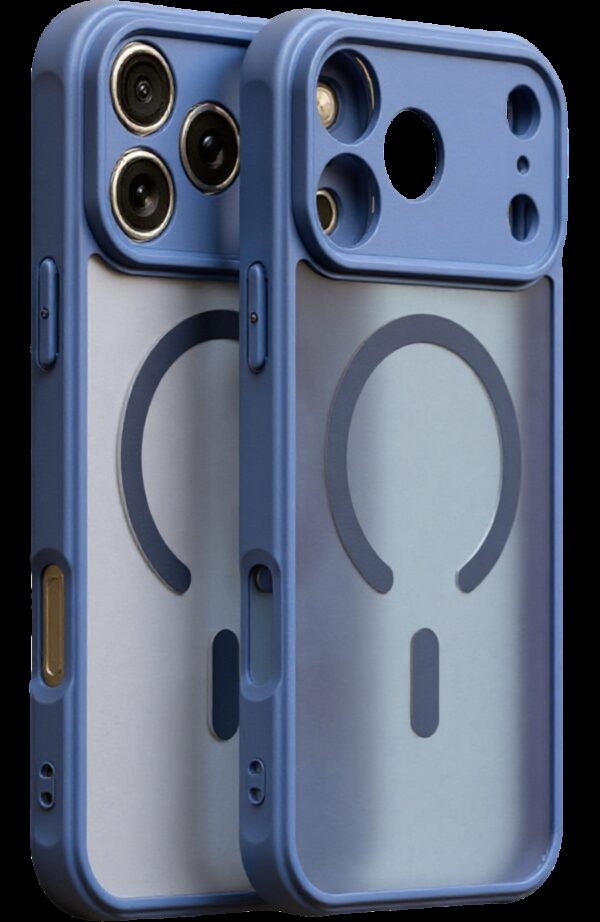 Techsuit iPhone 17 Pro MagSafe HaloFrost II Θήκη Σκληρή Φιμέ - Sky Blue Techsuit iPhone 17 Pro MagSafe HaloFrost II Θήκη Σκληρή Φιμέ - Sky Blue