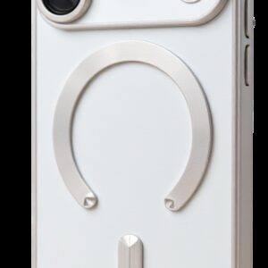 Techsuit iPhone 17 Pro MagSafe Luxury Glitter Θήκη με Πλαίσιο Σιλικόνης Διάφανη - Silver