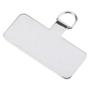 Δακτύλιος για Λουράκι Metal Mobile Phone Lanyard Fixing Gasket Silver