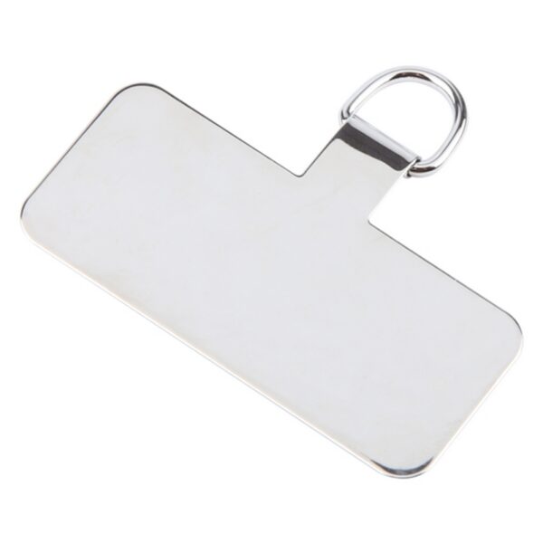 Δακτύλιος για Λουράκι Metal Mobile Phone Lanyard Fixing Gasket Silver