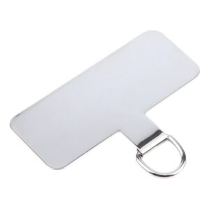 Δακτύλιος για Λουράκι Metal Mobile Phone Lanyard Fixing Gasket Silver