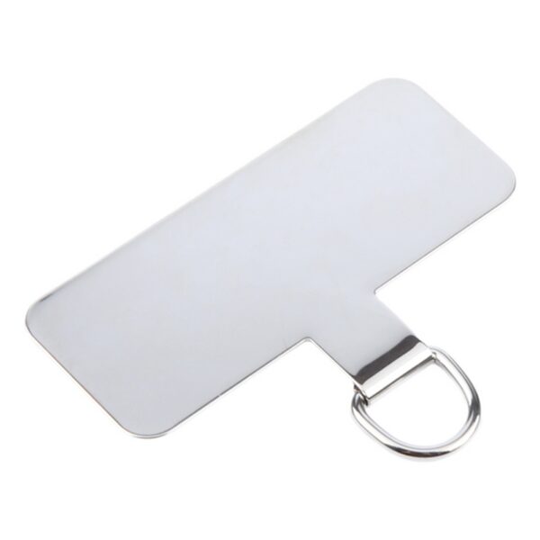 Δακτύλιος για Λουράκι Metal Mobile Phone Lanyard Fixing Gasket Silver