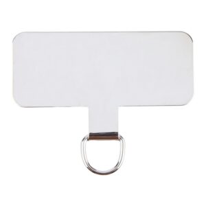 Δακτύλιος για Λουράκι Metal Mobile Phone Lanyard Fixing Gasket Silver