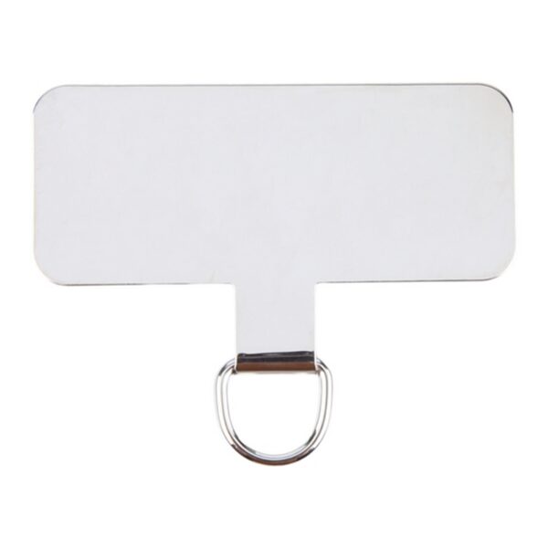 Δακτύλιος για Λουράκι Metal Mobile Phone Lanyard Fixing Gasket Silver