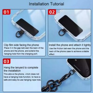 Δακτύλιος για Λουράκι Metal Mobile Phone Lanyard Fixing Gasket Rose Gold