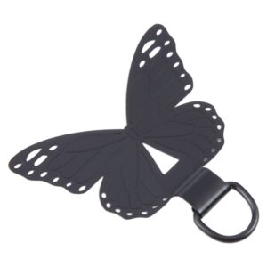 Δακτύλιος για Λουράκι Butterfly Metal Mobile Phone Lanyard Fixing Gasket Black