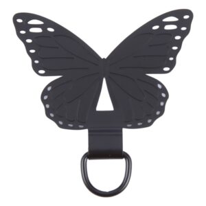 Δακτύλιος για Λουράκι Butterfly Metal Mobile Phone Lanyard Fixing Gasket Black
