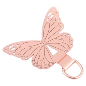 Δακτύλιος για Λουράκι Butterfly Metal Mobile Phone Lanyard Fixing Gasket Rose Gold