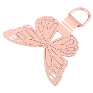 Δακτύλιος για Λουράκι Butterfly Metal Mobile Phone Lanyard Fixing Gasket Rose Gold