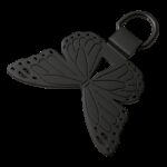 Δακτύλιος για Λουράκι Butterfly Metal Mobile Phone Lanyard Fixing Gasket Black