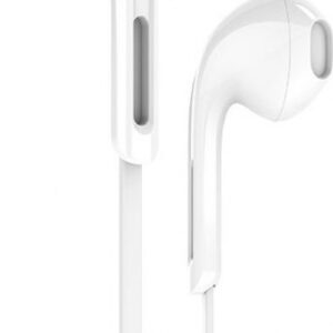 Hoco DM6 In-Ear HandsFree Stereo με Βύσμα 3.5mm Λευκό