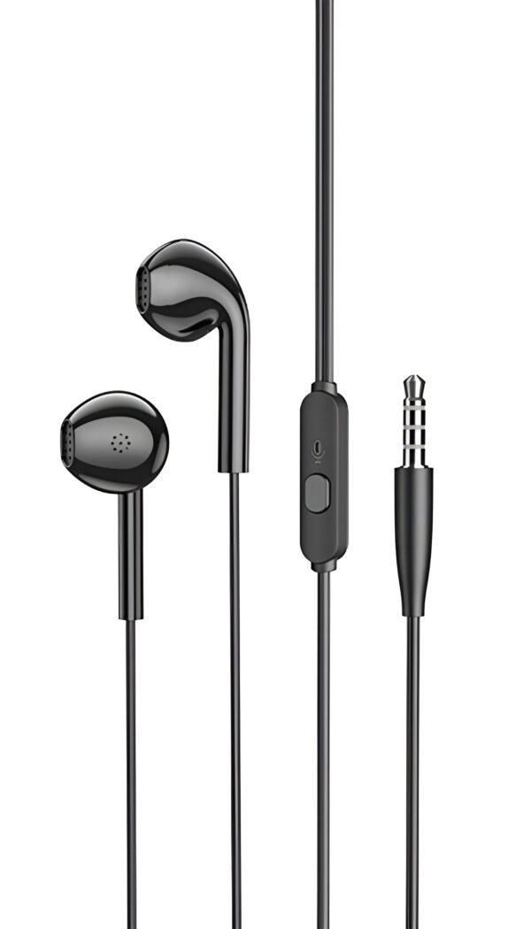 Hoco DM38 In-ear Handsfree με Βύσμα 3.5mm Μαύρο