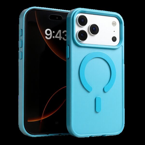 Techsuit iPhone 17 Pro Max CandyCase MagSafe Θήκη Σκληρή Φιμέ - Blue