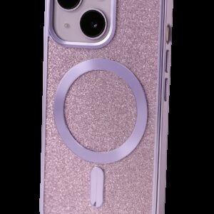 Techsuit iPhone 17 Air Luxury Glitter Θήκη Σιλικόνης Διάφανη -Light Purple