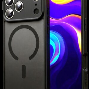 Techsuit iPhone 17 Pro MagSafe HaloFrost II Θήκη Σκληρή Φιμέ - Black