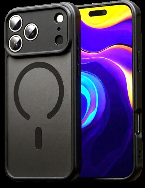 Techsuit iPhone 17 Pro MagSafe HaloFrost II Θήκη Σκληρή Φιμέ - Black