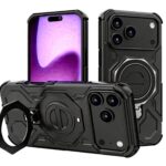 Techsuit iPhone 17 Pro Max Carbon Shield Pro Θήκη Σκληρή - Black