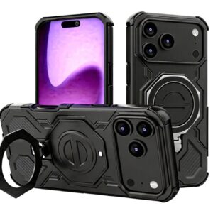 Techsuit iPhone 17 Pro Max Carbon Shield Pro Θήκη Σκληρή - Black