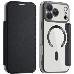 Techsuit iPhone 17 Pro Max SmartMag Θήκη Βιβλίο - Black