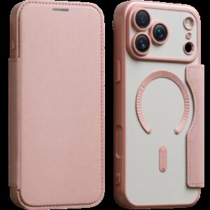 Techsuit iPhone 17 Pro Max SmartMag Θήκη Βιβλίο - Pink